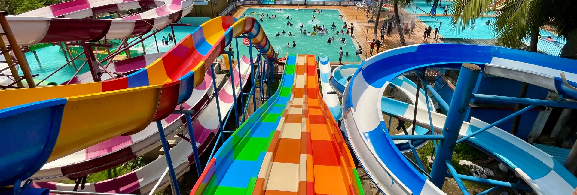 Group Pool Splash Fun