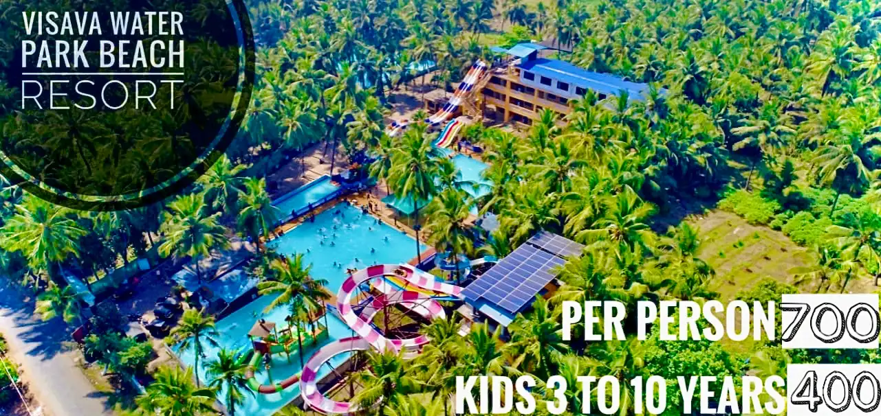 Visava Waterpark Aerial Overview