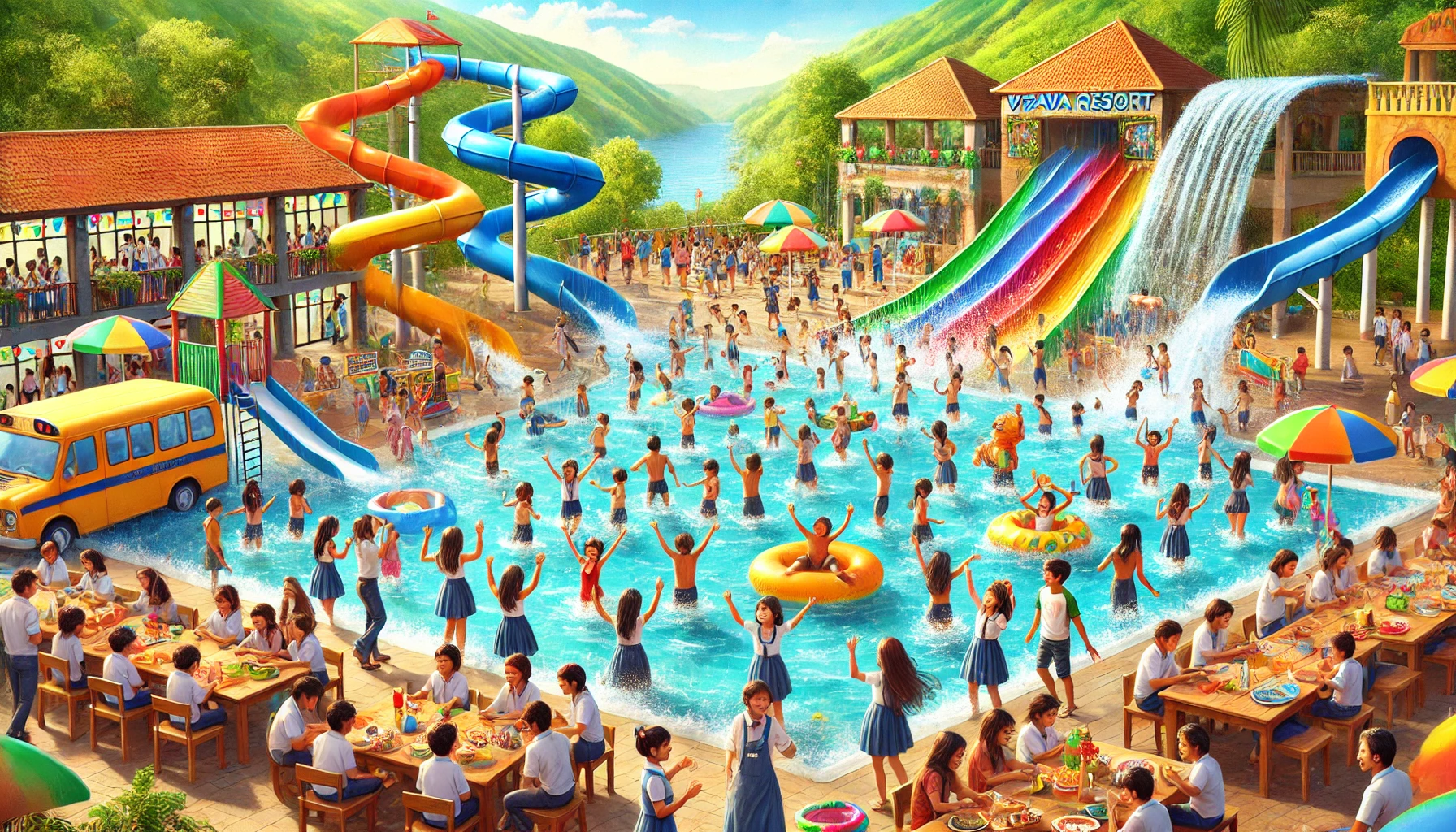 Best School Picnic in Virar West - Visava Waterpark Resort